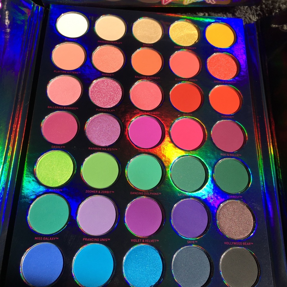 Morphe x Lisa frank 35B palette NWT - Picture 3 of 6